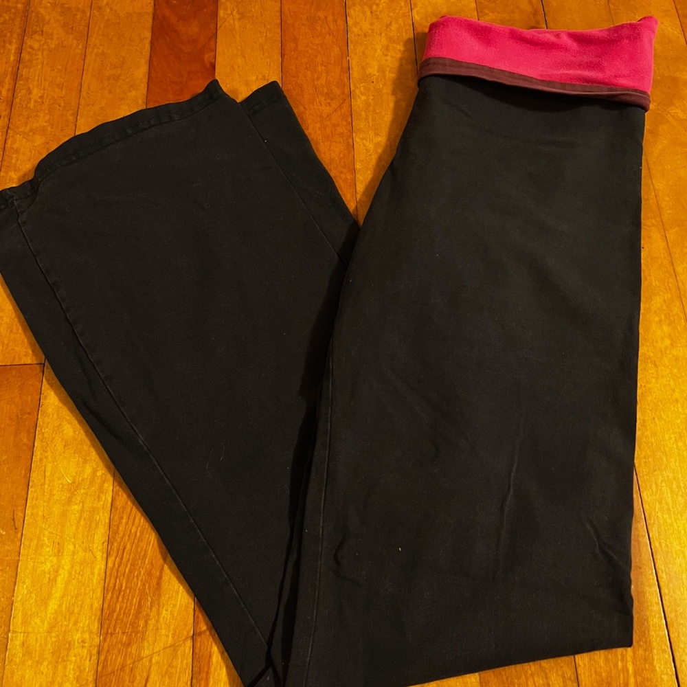 Black Flare Yoga Pants aerie